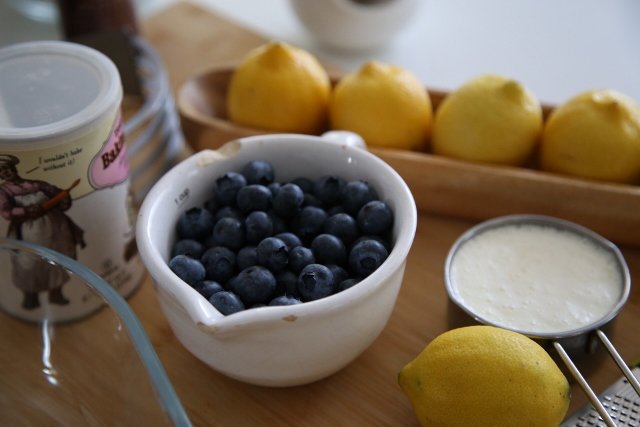 Blueberry Lemon Scones Recipe by Heghineh
