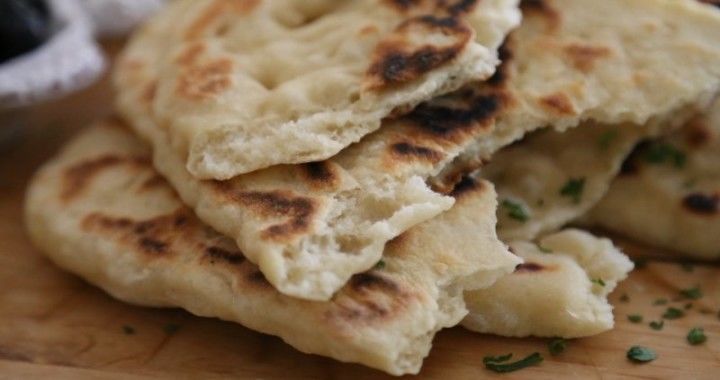 Indian flatbread Naan Recipe Հնդկական Հաց Նաան