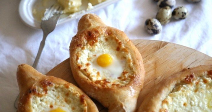 Adjarian Khachapuri Recipe - heghineh.com