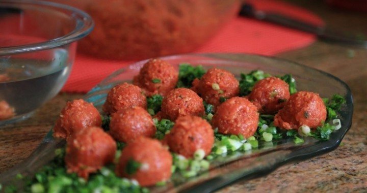 How to Make Chi Kofte - Հում Մսով Կոլոլակ