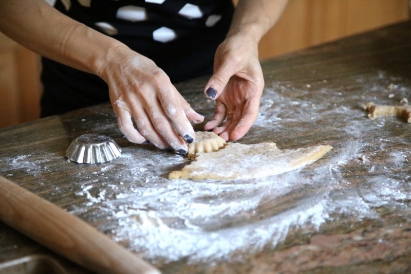 Russian milk cookies