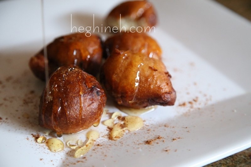 Fried Doughnuts Recipe - Greek Loukoumades