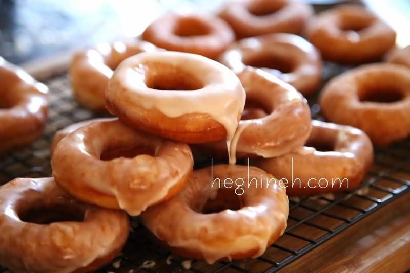 Sugar Glazed Doughnuts Recipe - Pishki - Пышки