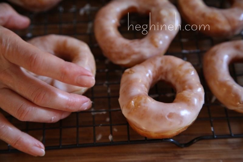 Sugar Glazed Doughnuts Recipe - Pishki - Пышки