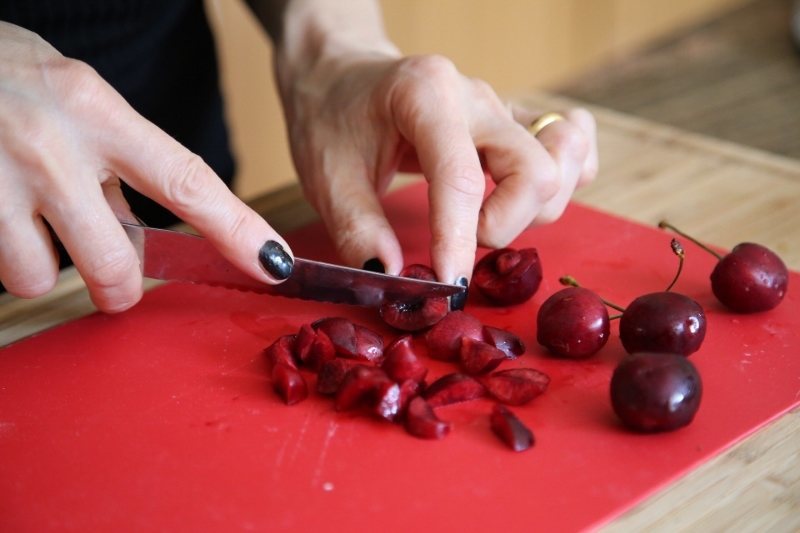 Homemade Cherry Ice cream Recipe