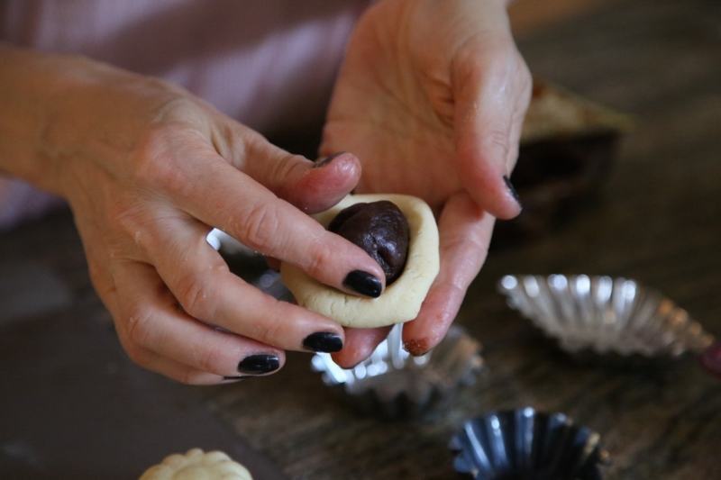 Maamoul Cookies Recipe - Stuffed Cookies