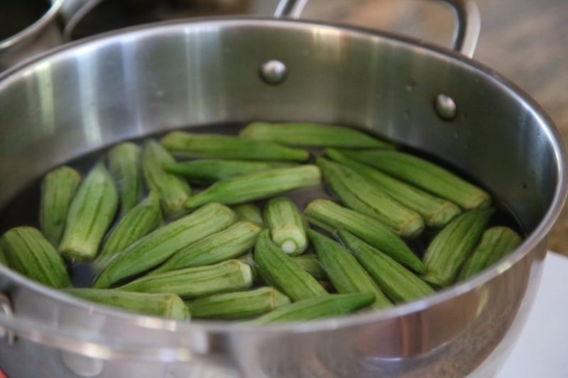 How to make Okra Soup - Bamia Recipe