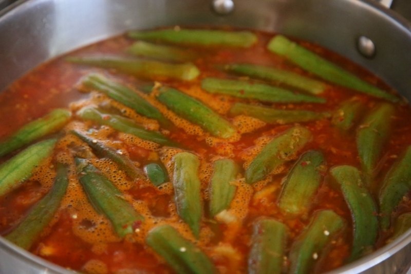 How to make Okra Soup - Bamia Recipe