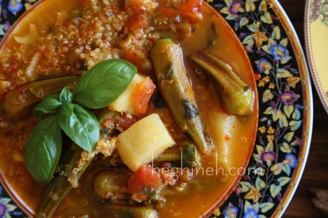 Okra Soup - Bamia Recipe - Կուտատուկով Ապուր