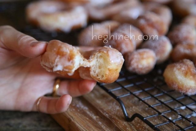 Sugar Glazed Doughnuts Recipe - Pishki - Пышки