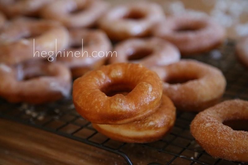 Sugar Glazed Doughnuts Recipe - Pishki - Пышки