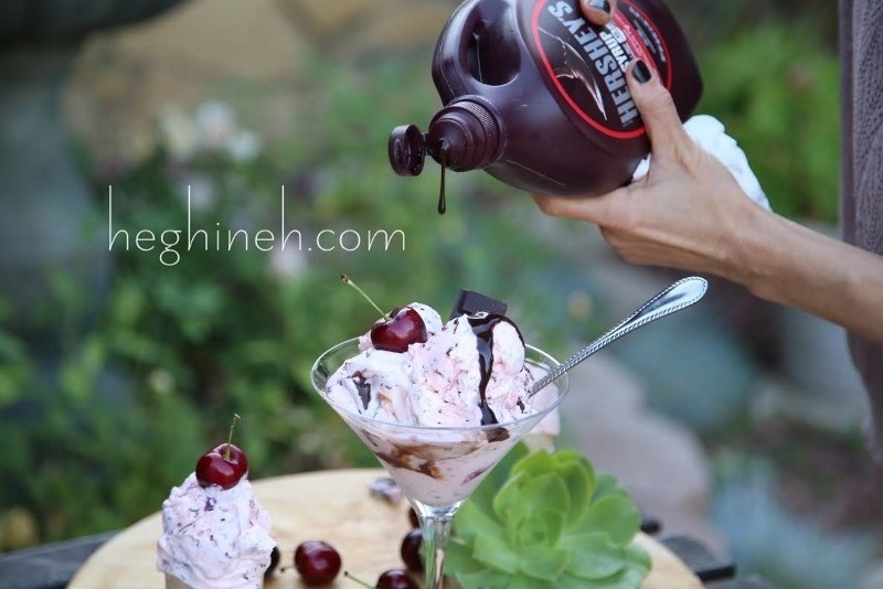 Homemade Cherry Ice cream Recipe