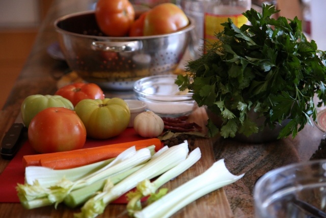 Stuffed Pickled Tomatoes - Armenian Cuisine