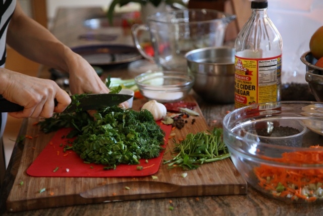 Stuffed Pickled Tomatoes - Armenian Cuisine