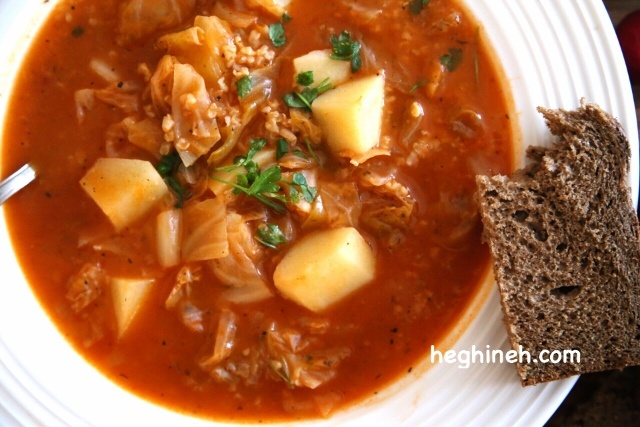 Pickled Cabbage Soup Recipe - Qrchik - Քռչիկ