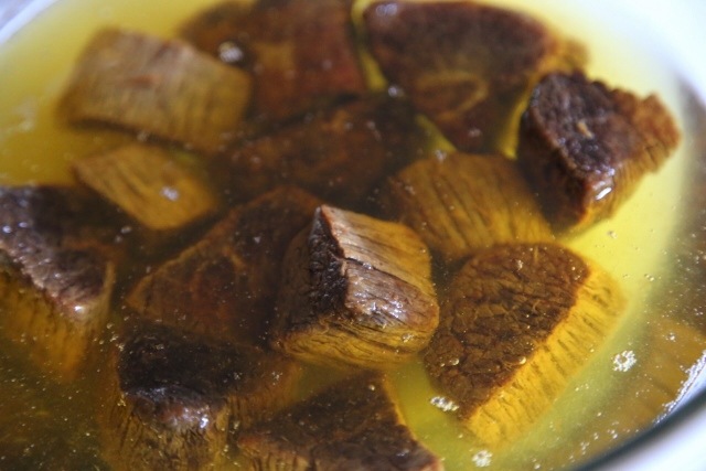 Preserved Meat - Tehaal Տհալ - Armenian cuisine
