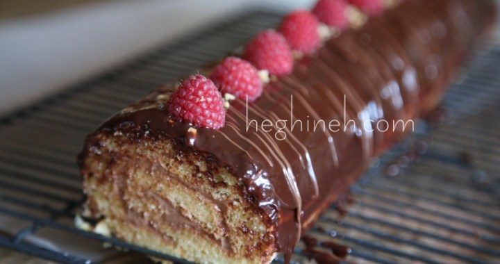 Chocolate Nutella Swiss Roll