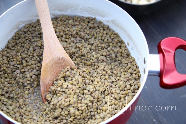 Lentil Stuffed Peppers Recipe by Heghineh