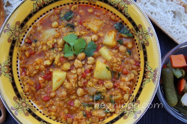 Chickpea Soup Recipe - Սիսեռով Ապուր - Heghineh Cooking Show