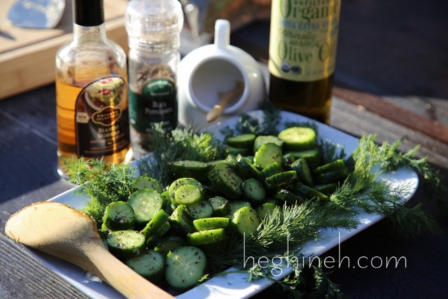 Cucumber Mint Salad Recipe - Armenian Cuisine
