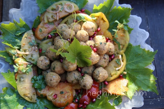 Potato Bulgur Veggie Balls Recipe - Armenian Cuisine