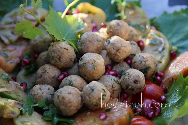 Potato Bulgur Veggie Balls Recipe - Armenian Cuisine