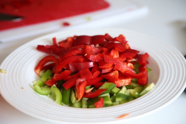 Sauteed Veggies Appetizer - Perets