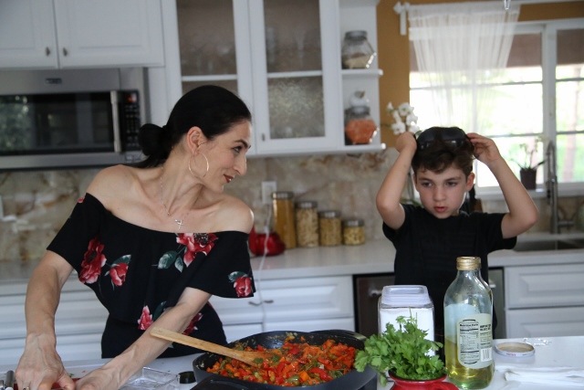 Sauteed Veggies Appetizer - Perets