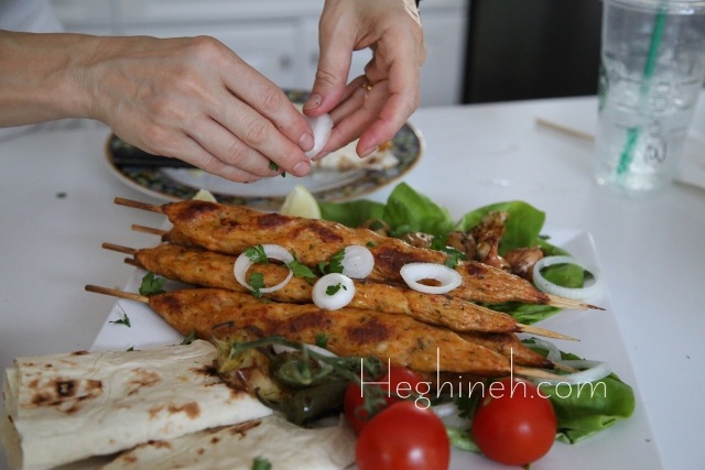 Fish Kebab Recipe - Armenian Cuisine - Heghineh Cooking Show