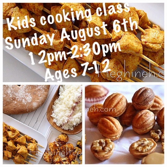 Kids Cooking Class August 6th