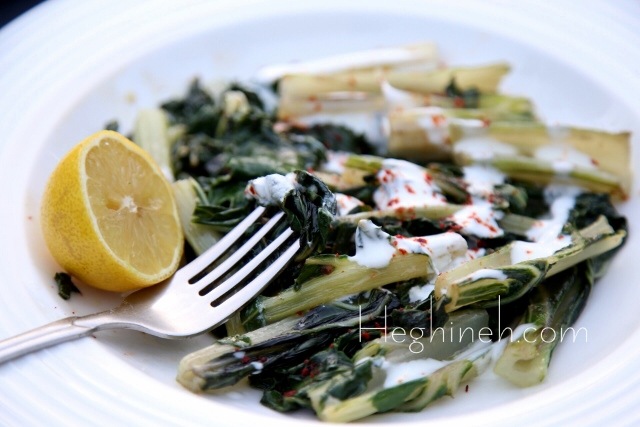 Sauteed Swiss Chard Recipe by Heghineh