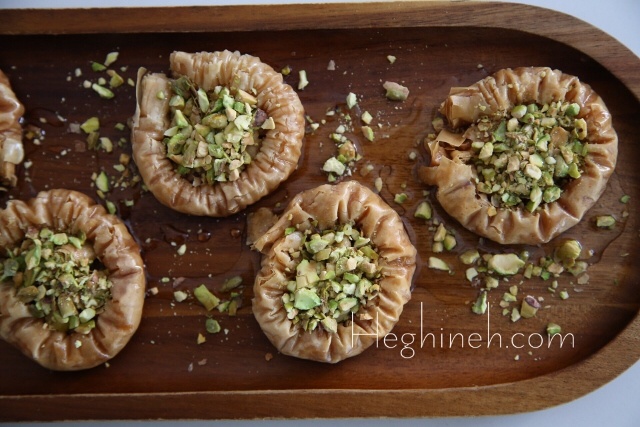 Pistachio Baklava Recipe by Heghineh
