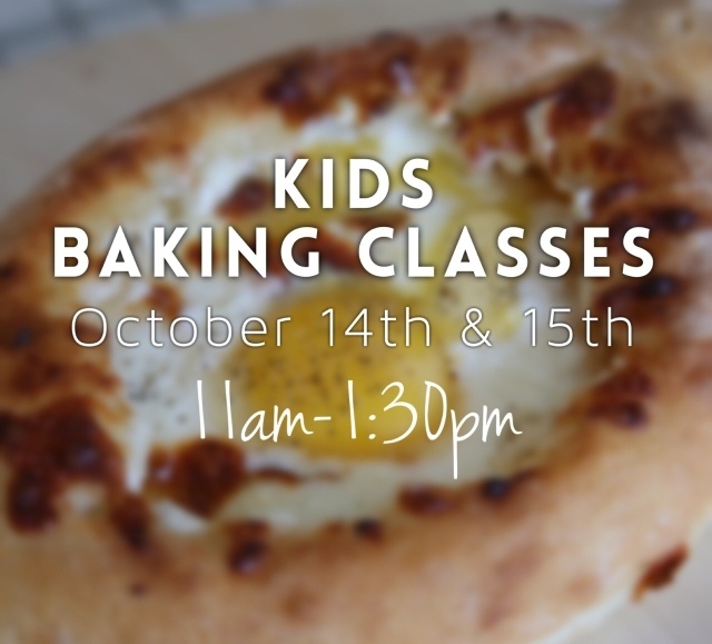 Kids Baking Classes October 14th-15th