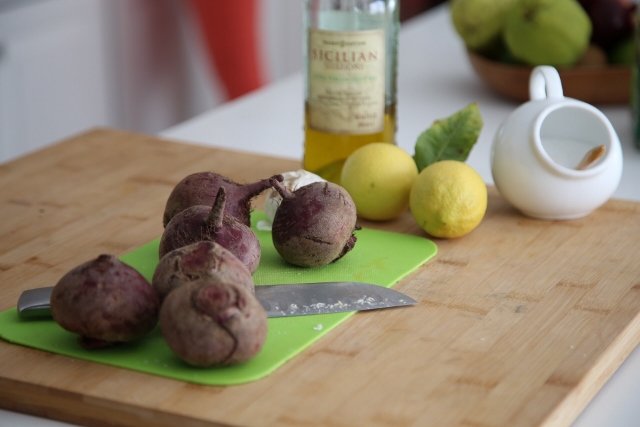 Roasted Beetroot Pasta Salad Recipe