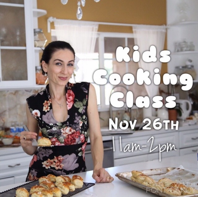 Kids Cooking Class - November 26th 