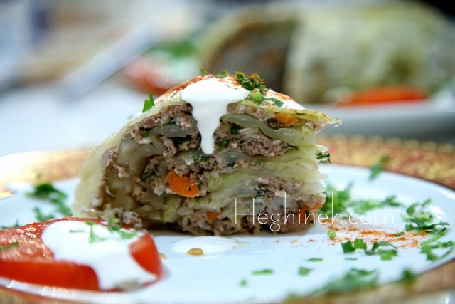 Stuffed Cabbage Head - Armenian Cuisine