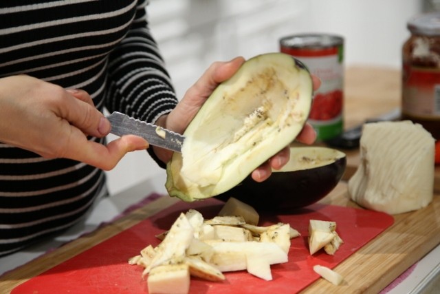 Mushrooms Bulgur Stuffed Eggplants Recipe