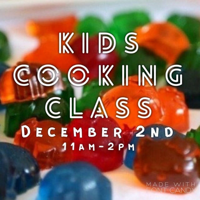 Kids Cooking Class - December 2nd