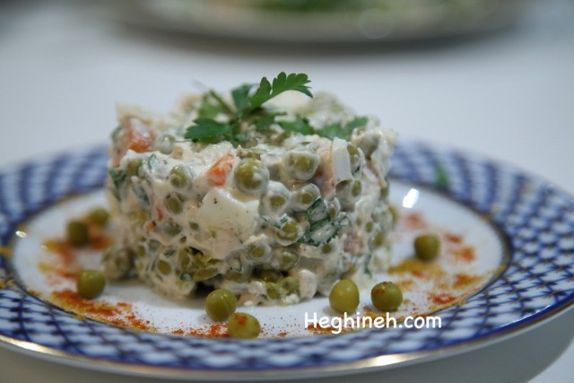 Salad Oliver Recipe - Աղցան Օլիվյե