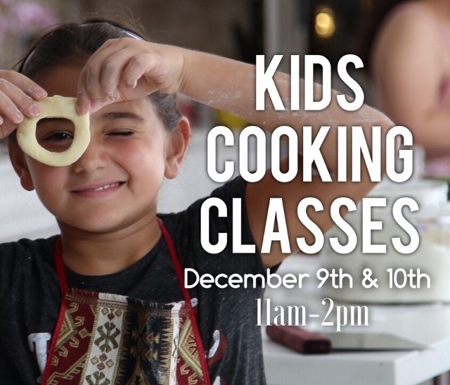 Kids Cooking Classes - December 9th & 10th