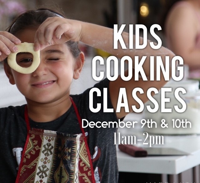 Kids Cooking Classes - December 9th & 10th