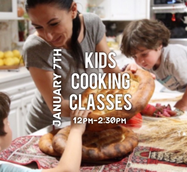 Kids Cooking Class by Heghineh - January 7th