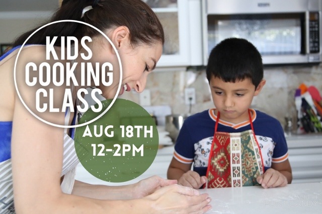 Kids Cooking Class August 18th