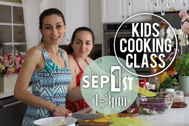 Kids Cooking Class September 1st