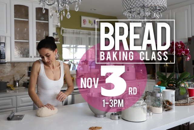 Adult Bread Baking Class – November 3rd