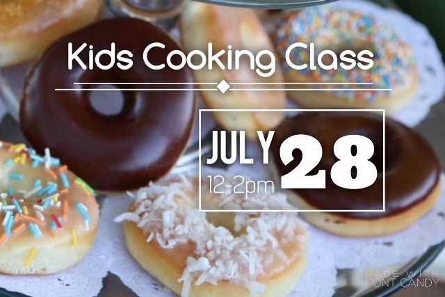 Kids Cooking Class by Heghineh - July 28th