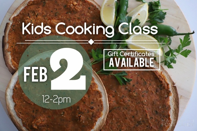 Kids Cooking Class by Heghineh – Feb 2nd